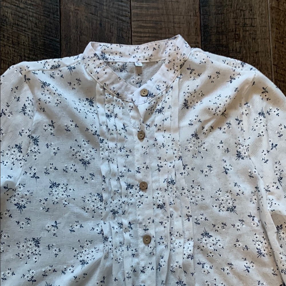 Floral Button-Up Dress